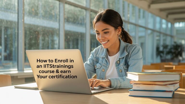 How to Enroll in an IITS Course & Earn Your Certification